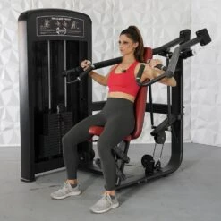 Muscle D Elite Shoulder Press MDE-04 -Fitness Equipment Sales MuscleDEliteLineMDE 04ShoulderPressHorizontalStart