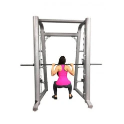 Muscle D 93" Smith Machine MD-SM93 -Fitness Equipment Sales Muscle D Fitness MD SM93 93 Smith Machine Back View Squat