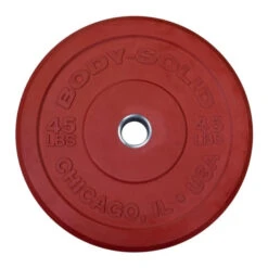 Body Solid Body-Solid Chicago Extreme Colored Bumper Plates OBPXC -Fitness Equipment Sales OBPXC 45 DSF9413 2000px cut