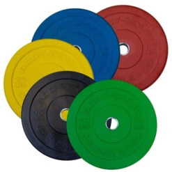 Body Solid Body-Solid Chicago Extreme Colored Bumper Plates OBPXC