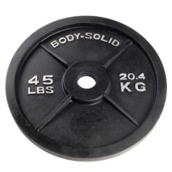 Body Solid Body-Solid Cast Iron Olympic Weight Plates OPB -Fitness Equipment Sales OPB45 600px