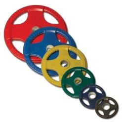 Body Solid Body-Solid Colored Rubber Grip Olympic Plates ORC