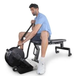 Ropeflex RXB2 Flat Bench -Fitness Equipment Sales RopeflexRXB2FlatBenchExerciseFigure2
