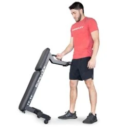 Ropeflex RXB2 Flat Bench -Fitness Equipment Sales RopeflexRXB2FlatBenchOneHandLift