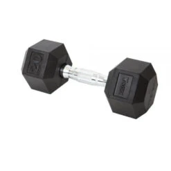 York Rubber Hex Dumbbells -Fitness Equipment Sales Rubber Hex 20 lb