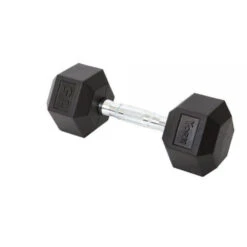 York Rubber Hex Dumbbells -Fitness Equipment Sales Rubber Hex 15lb