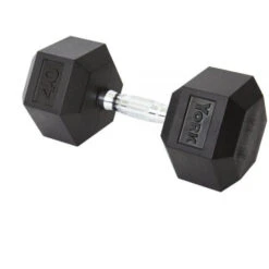 York Rubber Hex Dumbbells -Fitness Equipment Sales Rubber Hex 40lb