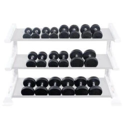 Body Solid Body-Solid Rubber Round Dumbbell Sets SDPS