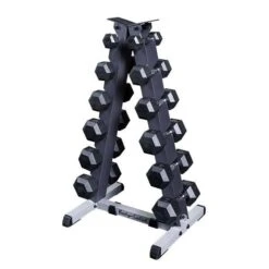 Body Solid Body-Solid SDR 5-30lb Vertical Dumbbell Package
