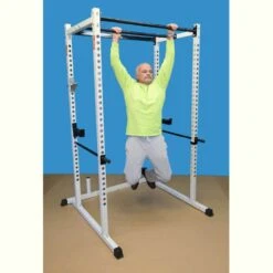 TDS Dual Pull Up Bar Power Rack TDS-92680 7 TDS Dual Pull Up Bar Power Rack TDS-92680 -Fitness Equipment Sales TDS 92680DualPullUpBarPowerRackFrontView