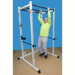 TDS Dual Pull Up Bar Power Rack TDS-92680 8 TDS Dual Pull Up Bar Power Rack TDS-92680 -Fitness Equipment Sales TDS 92680DualPullUpBarPowerRackPullUpSideView