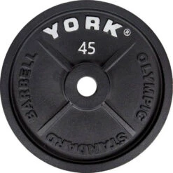 York Barbell Cast Iron Olympic Plates
