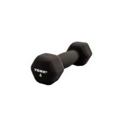 York Barbell Black Neoprene Hexagon Fitbells -Fitness Equipment Sales York Barbell 15601 Black Neoprene Hexagon Fitbells 4
