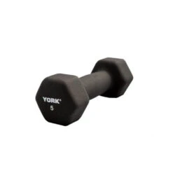 York Barbell Black Neoprene Hexagon Fitbells -Fitness Equipment Sales York Barbell 15601 Black Neoprene Hexagon Fitbells 5