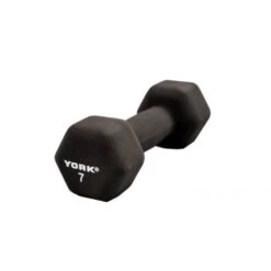 York Barbell Black Neoprene Hexagon Fitbells -Fitness Equipment Sales York Barbell 15601 Black Neoprene Hexagon Fitbells 7
