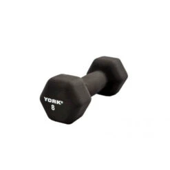 York Barbell Black Neoprene Hexagon Fitbells -Fitness Equipment Sales York Barbell 15601 Black Neoprene Hexagon Fitbells 8