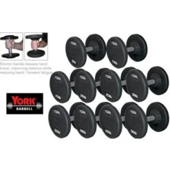 York Barbell Pro Style Dumbbell Sets -Fitness Equipment Sales York Barbell 26130 Pro Style Dumbbell Sets