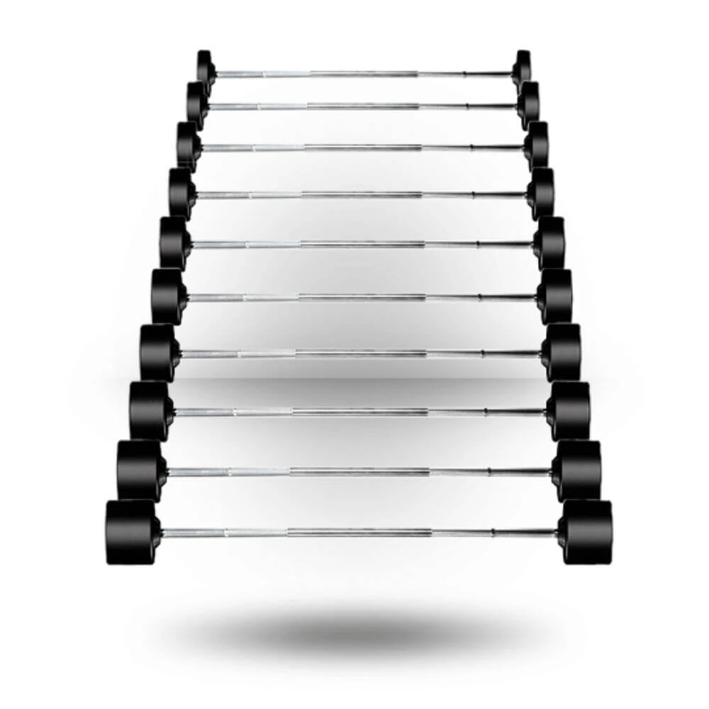 York Barbell Fixed Straight Bar Set 1 York Barbell Fixed Straight Bar Set