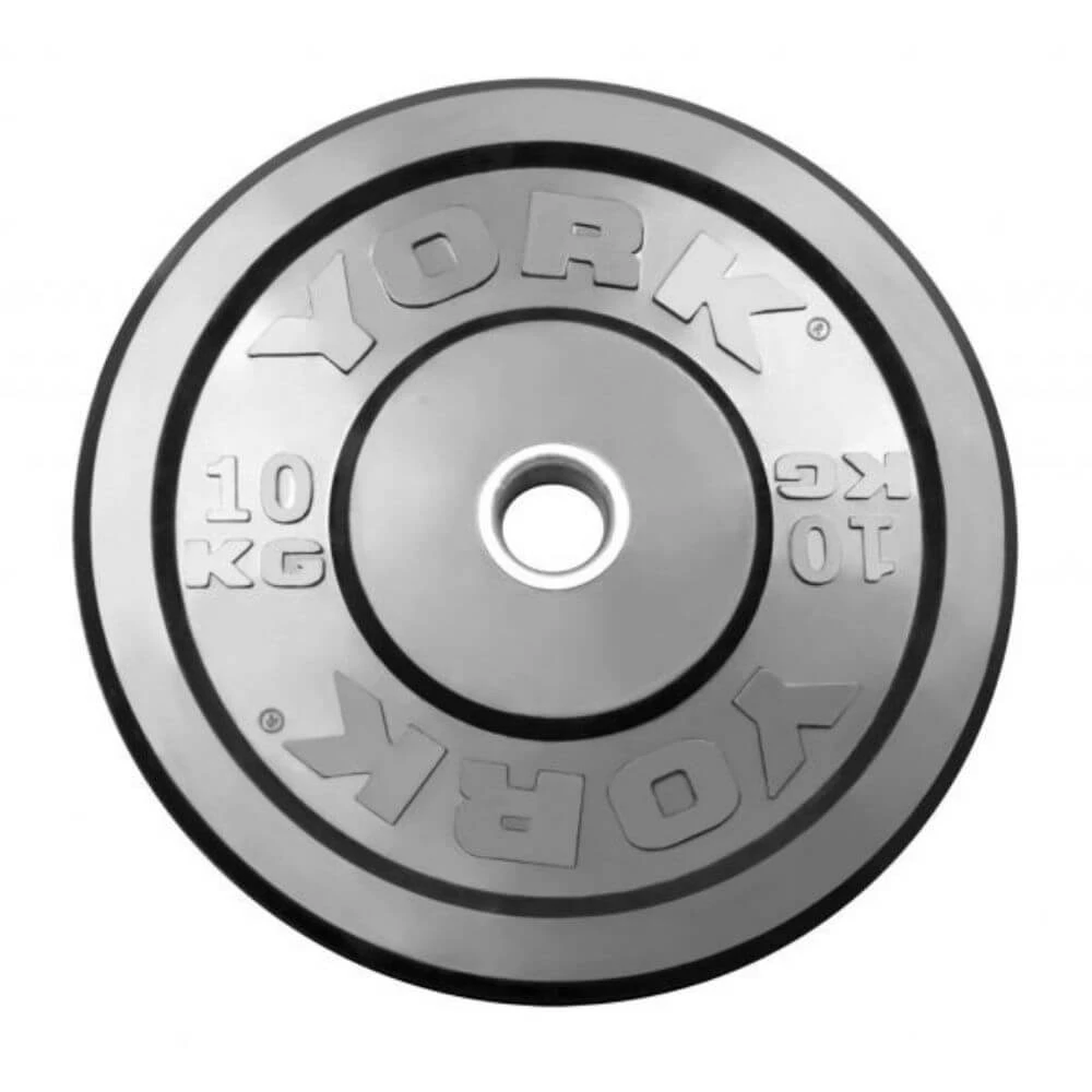 York Barbell USA Rubber Bumper Kilo Plates 2 York Barbell USA Rubber Bumper Kilo Plates - Image 2