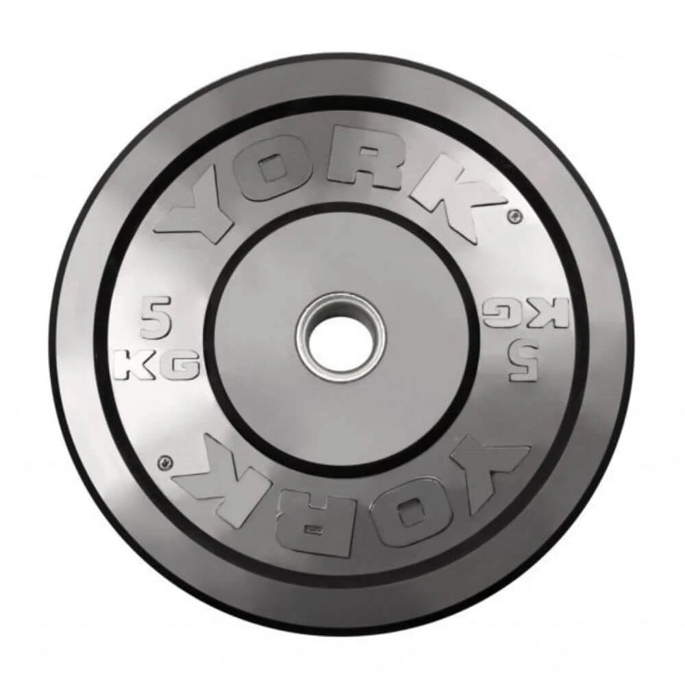 York Barbell USA Rubber Bumper Kilo Plates 1 York Barbell USA Rubber Bumper Kilo Plates