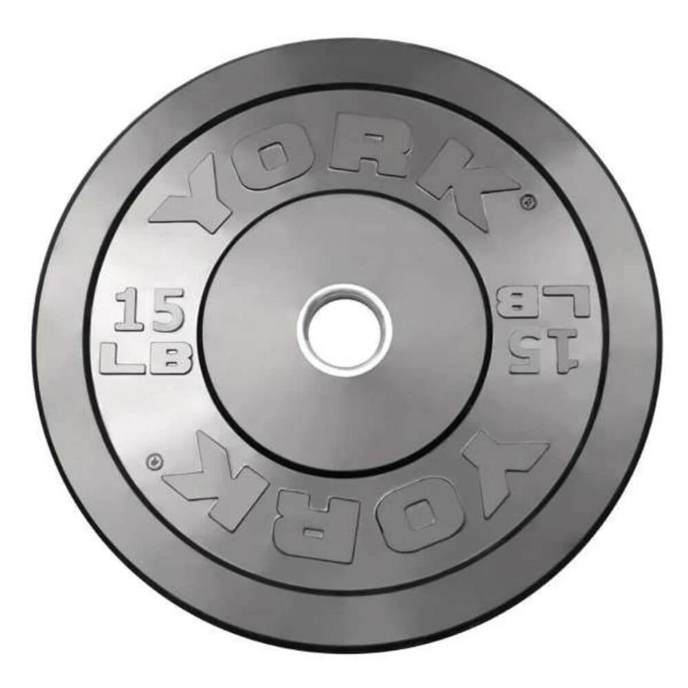 York Barbell USA Rubber Bumper Plates 2 York Barbell USA Rubber Bumper Plates - Image 2
