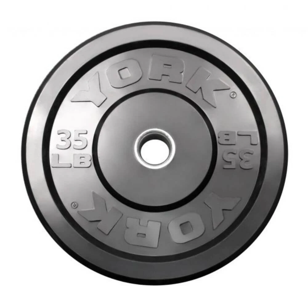 York Barbell USA Rubber Bumper Plates 4 York Barbell USA Rubber Bumper Plates - Image 4