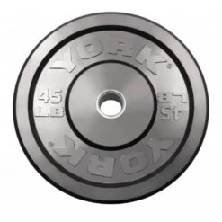 York Barbell USA Rubber Bumper Plates 9 York Barbell USA Rubber Bumper Plates -Fitness Equipment Sales York Barbell 29067 USA Rubber Bumper Plates 45