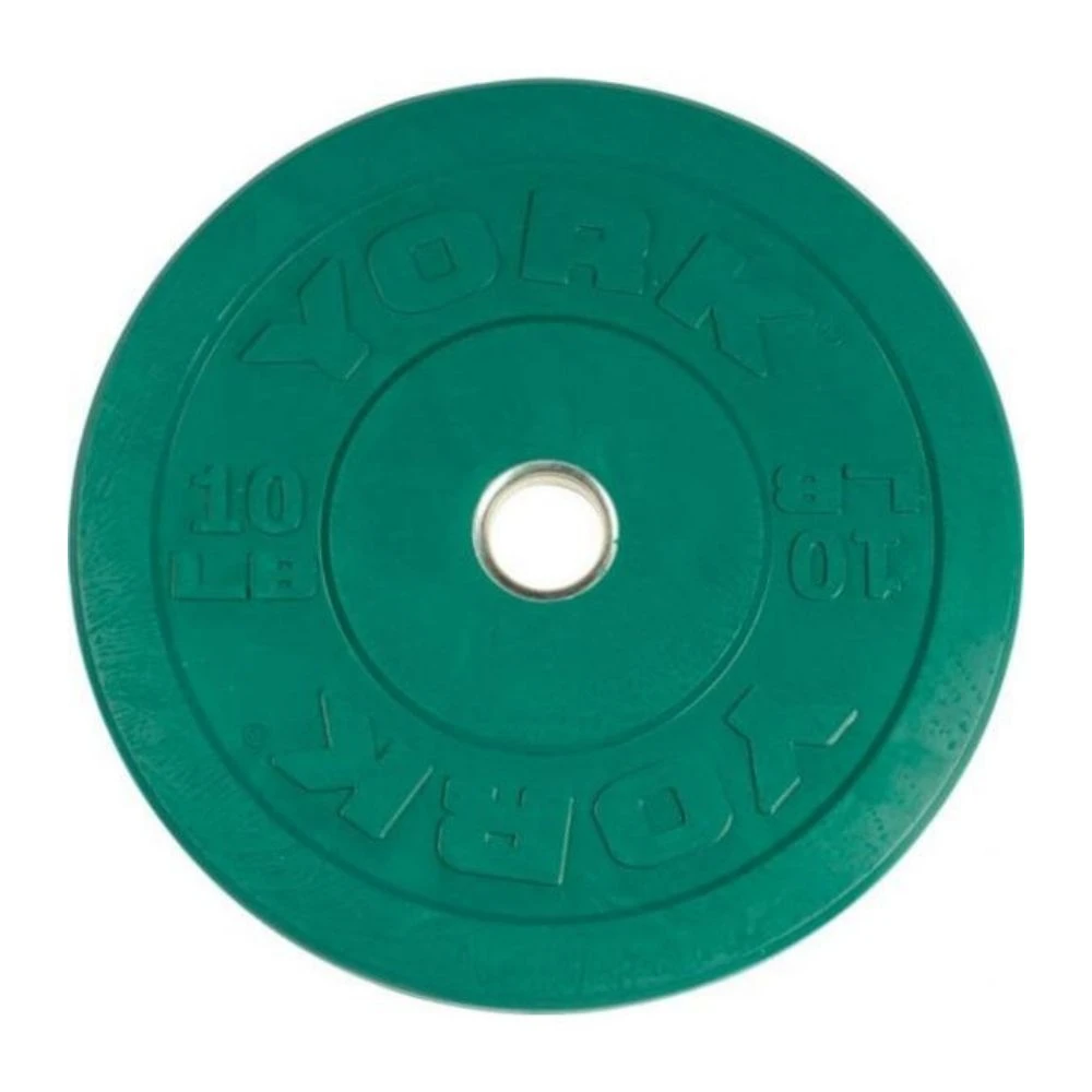 York Barbell USA Colored Rubber Bumper Plates
