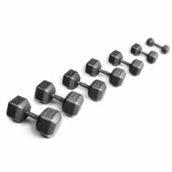 York Barbell Pro Hex Dumbbell 5-50lb Set