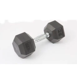 York Rubber Hex Dumbbells -Fitness Equipment Sales York Barbell 34050 Rubber Hex Dumbbell