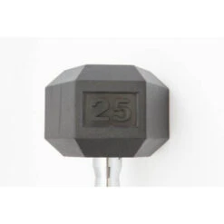 York Barbell Rubber Hex Dumbbell Sets -Fitness Equipment Sales York Barbell 34090 Rubber Hex Dumbbell Set Embossed Lbs