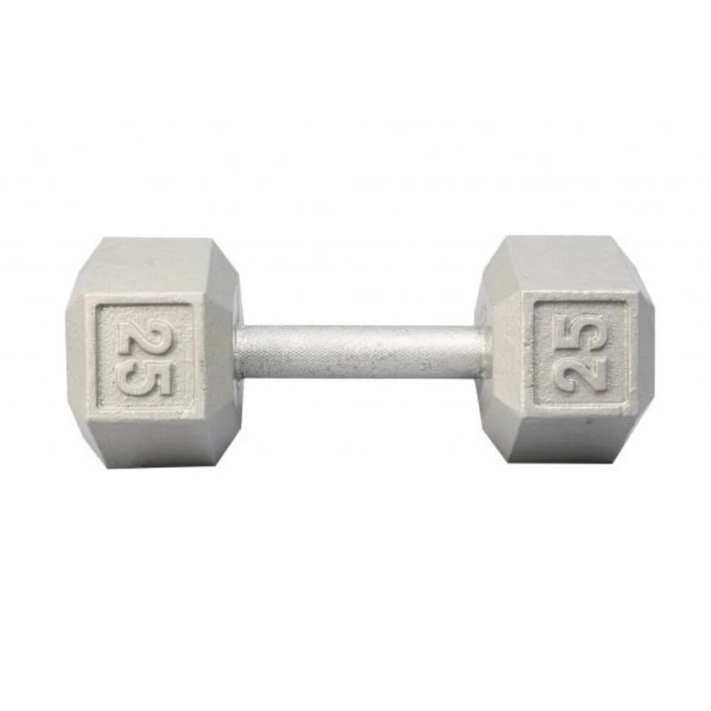 York Barbell Cast Iron Hex Dumbbells 9 York Barbell Cast Iron Hex Dumbbells - Image 9
