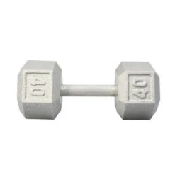 York Barbell Cast Iron Hex Dumbbells 28 York Barbell Cast Iron Hex Dumbbells -Fitness Equipment Sales York Barbell 3461 Cast Iron Hex Dumbbells 40lb