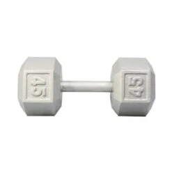 York Barbell Cast Iron Hex Dumbbells 29 York Barbell Cast Iron Hex Dumbbells -Fitness Equipment Sales York Barbell 3461 Cast Iron Hex Dumbbells 45lb