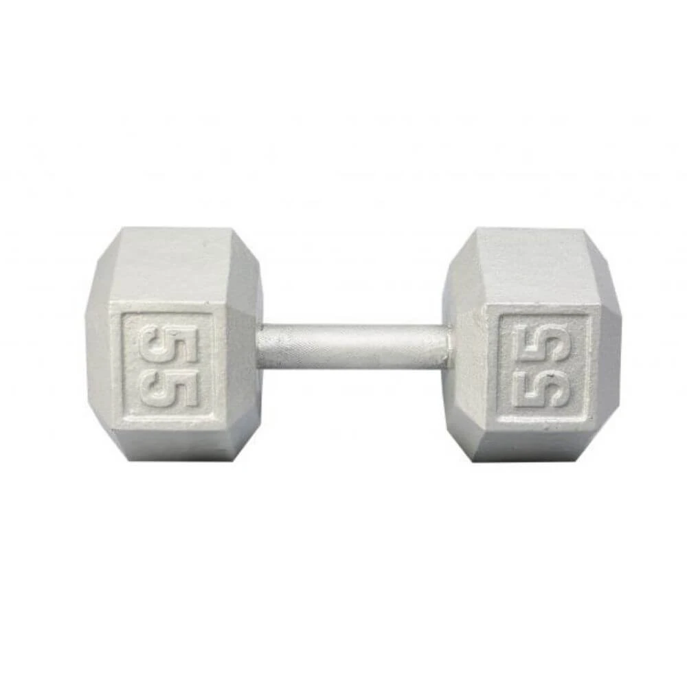 York Barbell Cast Iron Hex Dumbbells 15 York Barbell Cast Iron Hex Dumbbells - Image 15