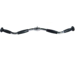 York Barbell 28" Rubber Grip Revolving Curl Bar