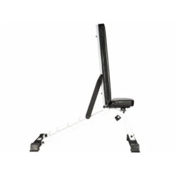 York Barbell FTS Flat-to-Incline Adjustable Utility Bench 48003 -Fitness Equipment Sales York Barbell 48003 FTS Flat to Incline Adjustable Utility Bench Press Side View