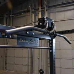 Body Solid Body-Solid GPR400 Power Rack With Functional Trainer Package 22 Body Solid Body-Solid GPR400 Power Rack With Functional Trainer Package -Fitness Equipment Sales body solid functional trainer attachment lat pulldown close up 1