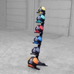 Body Solid Body-Solid Medicine Ball Rack GMR10 -Fitness Equipment Sales body solid gmr10b medicine ball rack with med balls