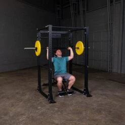 Body Solid Body-Solid GPR400 Power Rack -Fitness Equipment Sales body solid gpr400 male shoulder press