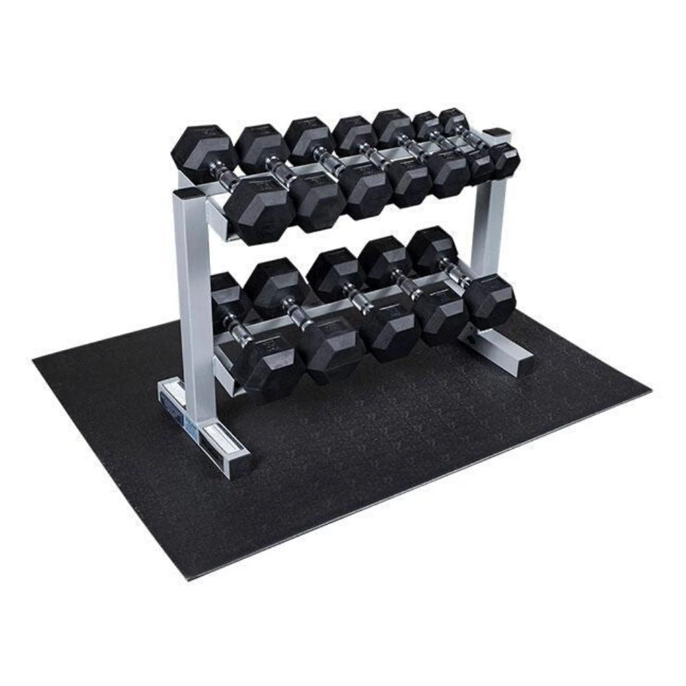 Body Solid Body-Solid Powerline Rubber Hex Dumbbell 5-30lb Package 1 Body Solid Body-Solid Powerline Rubber Hex Dumbbell 5-30lb Package