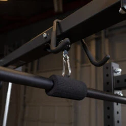 Body-Solid Pro Clubline Half Rack Lat Attachment SPRHLA -Fitness Equipment Sales body solid sprhla pro clubline half rack attachment bar hanger