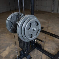 Body-Solid Pro Clubline Half Rack Lat Attachment SPRHLA -Fitness Equipment Sales body solid sprhla pro clubline half rack attachment plates