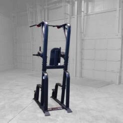 Body-Solid Pro Clubline Vertical Knee Raise SVKR1000B -Fitness Equipment Sales body solid svkr1000b rear view