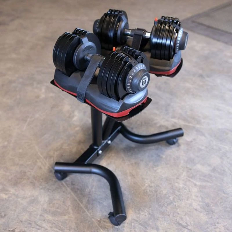 Body-Solid Tools 66lb Adjustable Dumbbell Pair SDBX132 4 Body-Solid Tools 66lb Adjustable Dumbbell Pair SDBX132 - Image 4