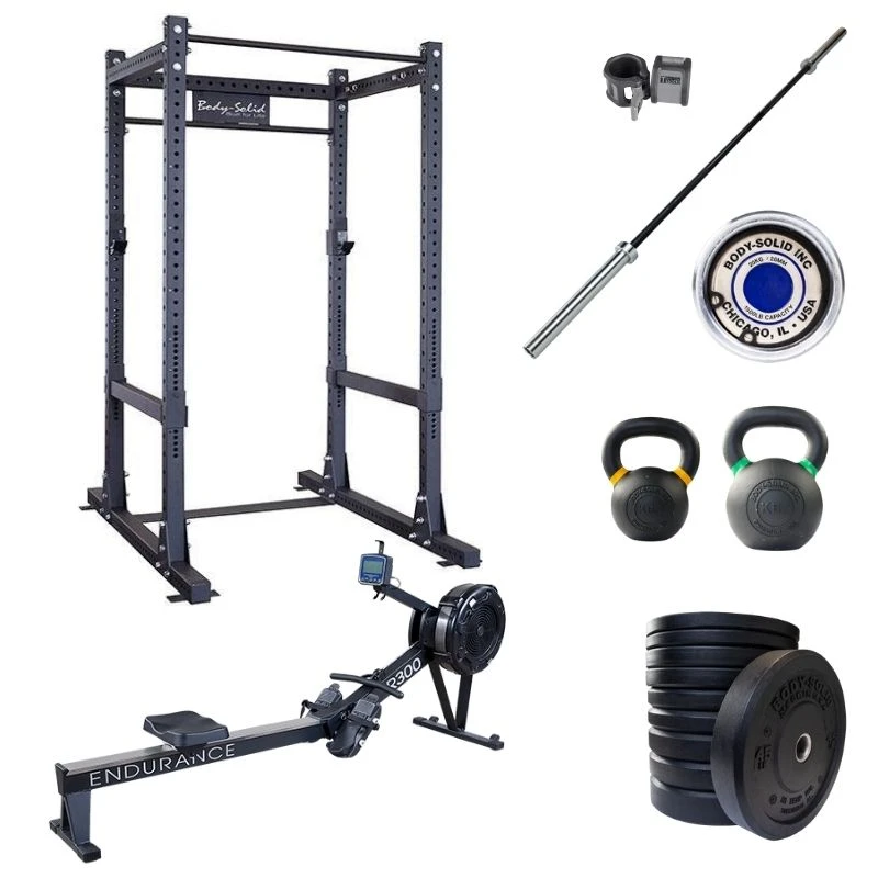 Body Solid Body-Solid Ultimate Garage Gym Power Rack Package 1 Body Solid Body-Solid Ultimate Garage Gym Power Rack Package