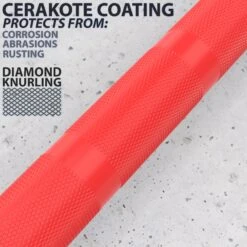 Synergee Games Barbell -Fitness Equipment Sales cerakote 20barbell 20red 2020kg 20amazon 20image 204 20updated