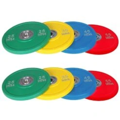 Intek Strength Armor Series Colored Urethane Bumper Plate Sets