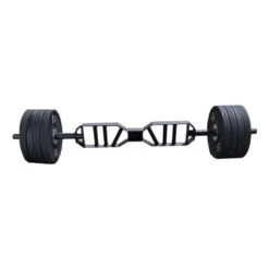 Intek Strength Neutral Grip Bar 5 Intek Strength Neutral Grip Bar -Fitness Equipment Sales intek strength neutral grip bar loaded with plates