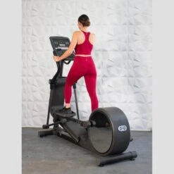 Muscle D Commercial Elliptical Trainer with LED Screen & 20 Resistance Levels